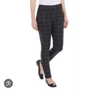 Dalia Monochrome Checkered Dress Pant